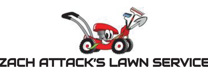 Zach Attack's Lawn Service logo